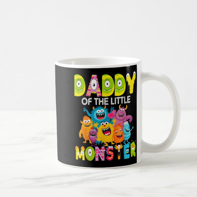 Mug Daddy Of The Little Monster 1st Birthday Boy Party (Droite)