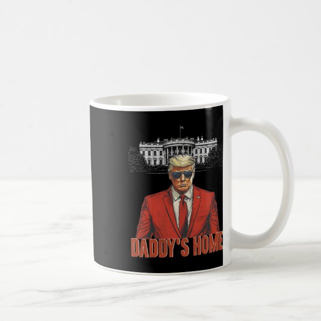 Mug Daddys Home Maison Blanche Trump 2024 (Droite)