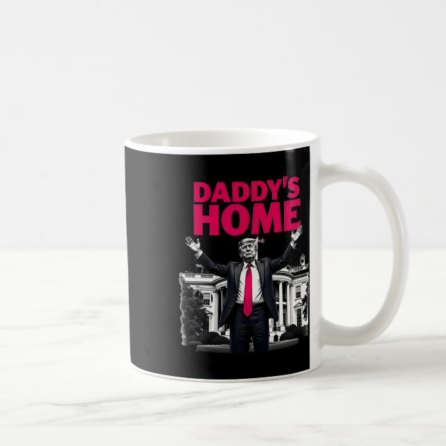 Mug Daddy's Home Trump 2024 Maison Blanche Retour (Droite)