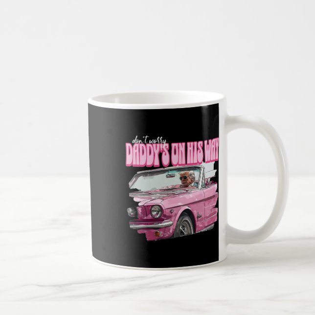 Mug Daddys Inquiets Sur Son Chemin Drôle Donald Trump  (Droite)