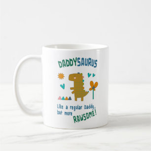 Mug DaddySaurus Anniversaire ou Fête des pères