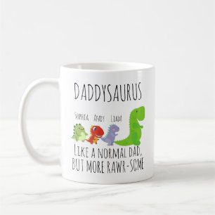 Mug Daddysaurus customisé 