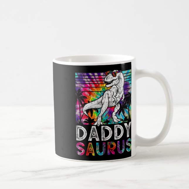 Mug Daddysaurus dinosaure papa Saurus famille appariée (Droite)