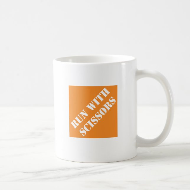 Mug Dadismes Courir avec ciseaux (Droite)