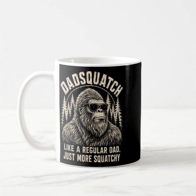 Mug Dadsquatch Bigfoot comme un papa normal Plus (Gauche)