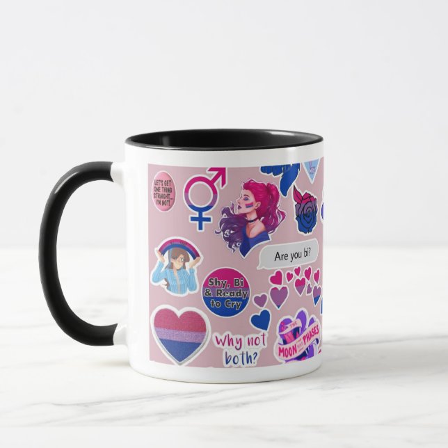 Mug d'affiliation LGBTQ+ (Gauche)