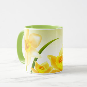 Mug Daffodiles de printemps Perse Nouvel An Cadeau