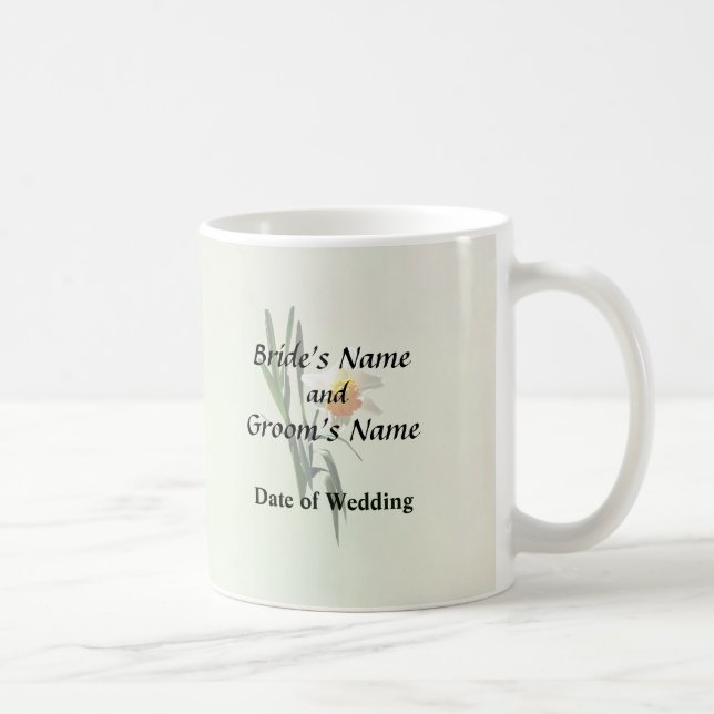 Mug Daffodique prise d'un Mariage Bow produits (Droite)