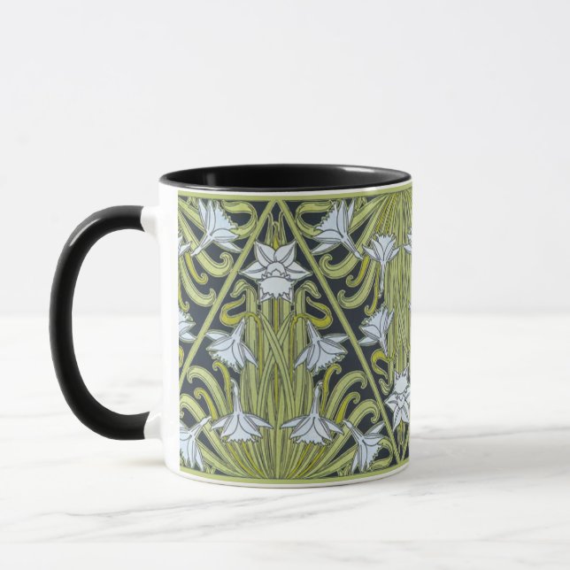 Mug Daffodiques Art Nouveau (Gauche)