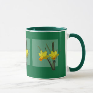 Mug - Daffodiques encadrés
