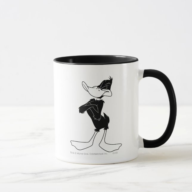 Mug DAFFY DUCK™ avec bras croisés (Droite)