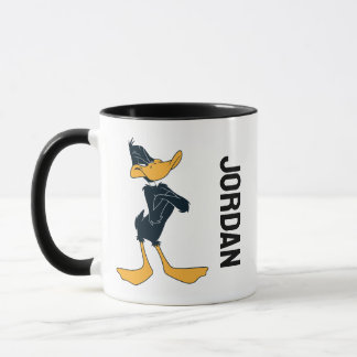 Mug DAFFY DUCK™ avec bras croisés | Ajouter Votre Nom