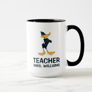Mug DAFFY DUCK™ avec professeur croisé d'armes