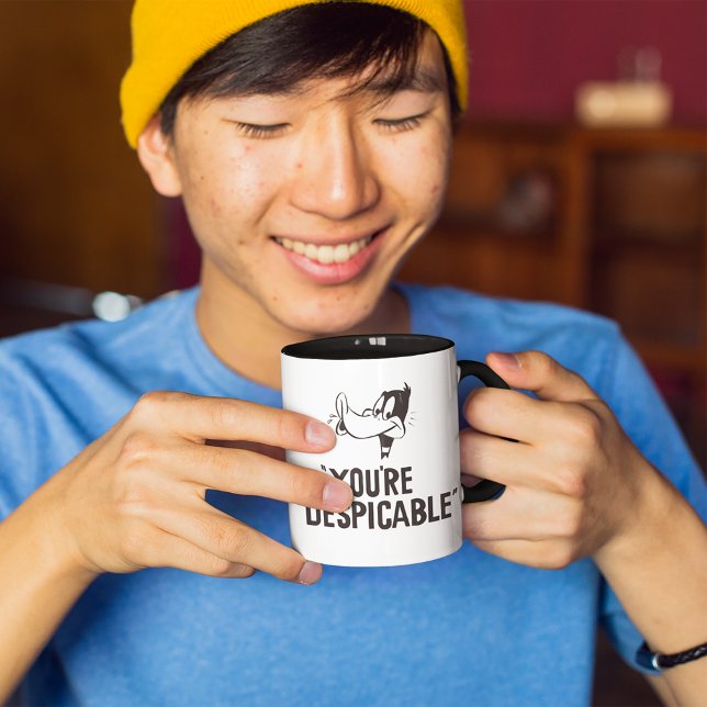 Mug DAFFY DUCK™ classique « Vous êtes méprisable » (Créateur téléchargé)