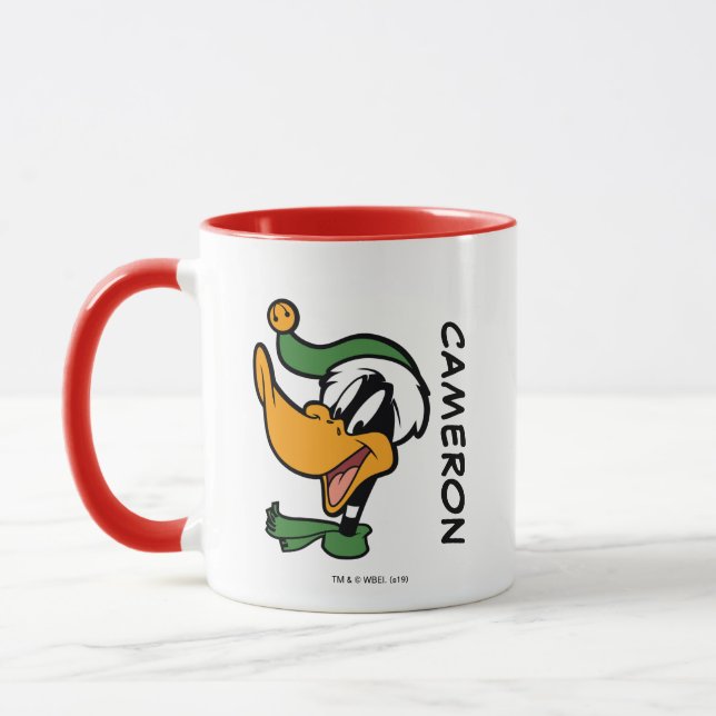 Mug DAFFY DUCK™ "Happy Holi-Daze" (Gauche)