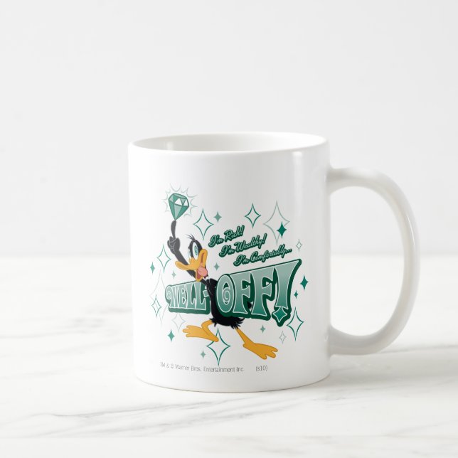 Mug DAFFY DUCK™ riche et riche (Droite)