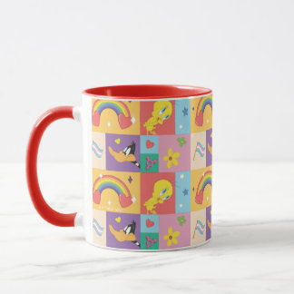 Mug DAFFY DUCK™ & TWEETY™ - Pride Pattern