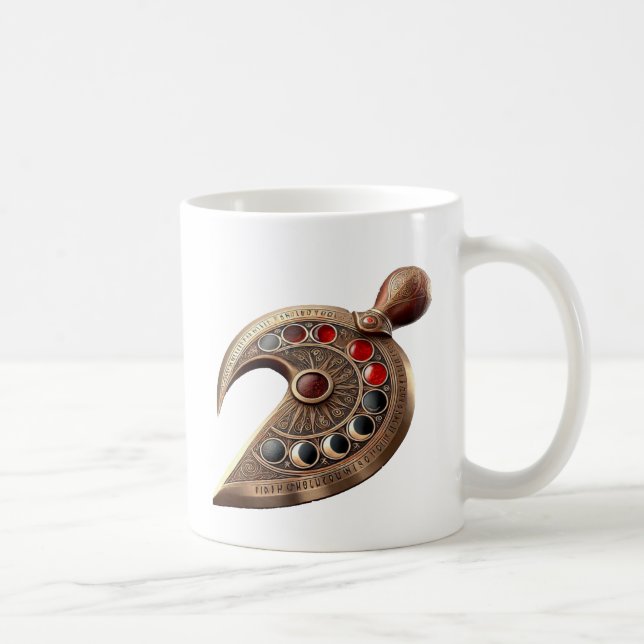 Mug Dague lunaire en bronze Kopis (Droite)