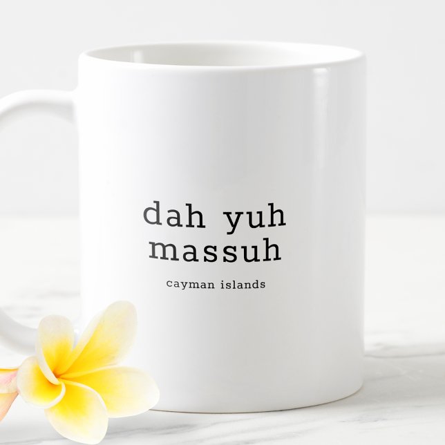 Mug Dah Yuh Massuh, Dah Dialecte Caïmanien (Créateur téléchargé)