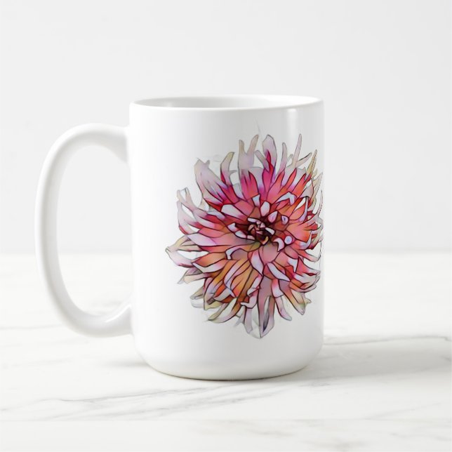 MUG DAHLIA FLOWER (Gauche)
