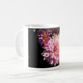 Mug Dahlia rose et orange – Photographie d'art