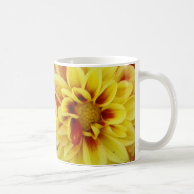 Mug Dahlias lumineux (Droite)