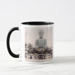 Mug Daibutsu à Kobe, c.1880 (P.R. d'albumen coloré par