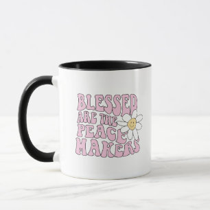 Mug Daisy et les artisans de la paix Slogan