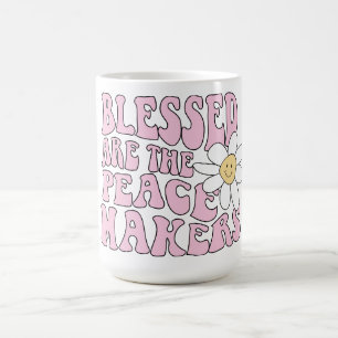 Mug Daisy et les artisans de la paix Slogan