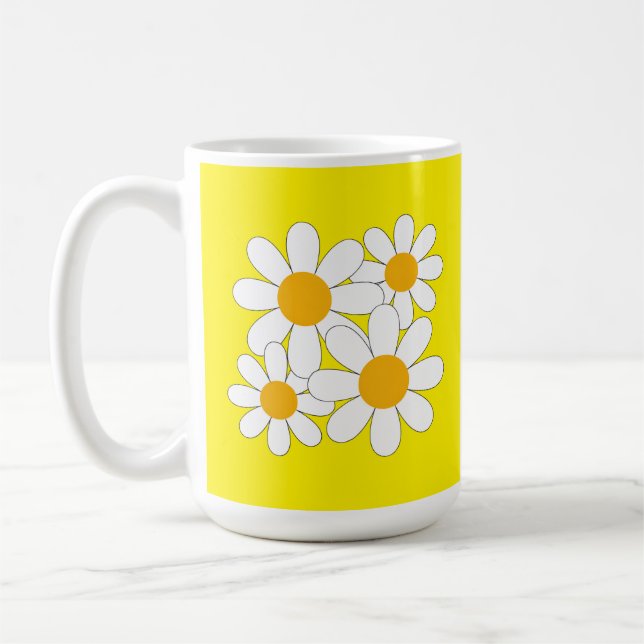 Mug Daisy Lumineuse et Audacieuse (Gauche)