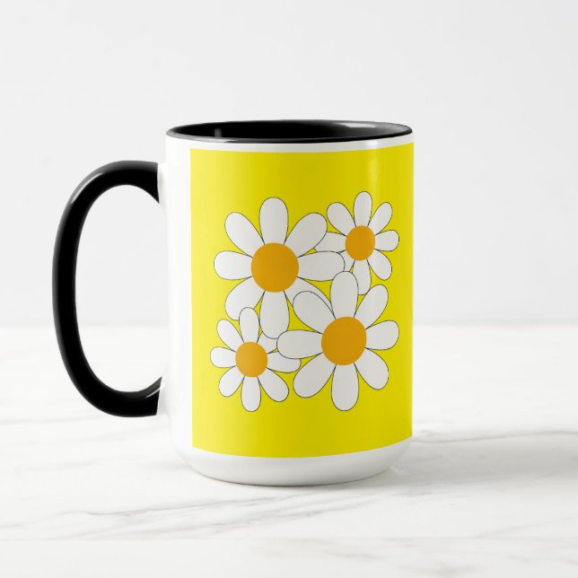 Mug Daisy Lumineuse et Audacieuse (Gauche)