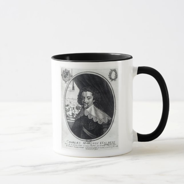 Mug d'Albert de Charles de Luynes Marquis (Droite)