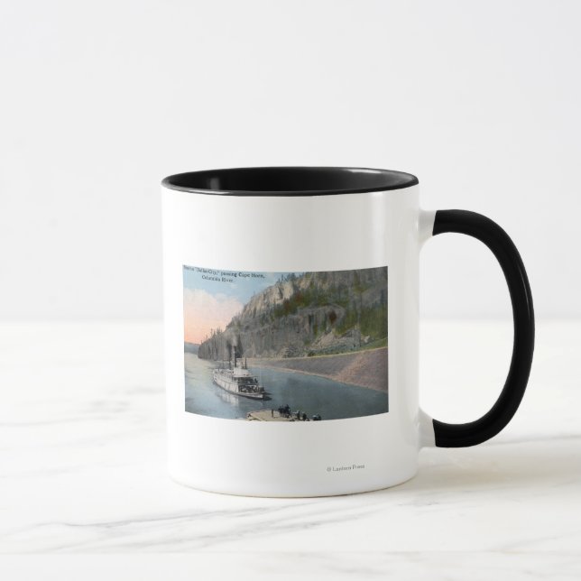Mug Dallas City Steamer sur Columbia River (Droite)