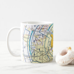 Mug Dallas - Ft. Graphique d'itinéraire