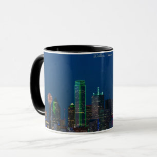 Mug Dallas, Texas, photo de paysage urbain,