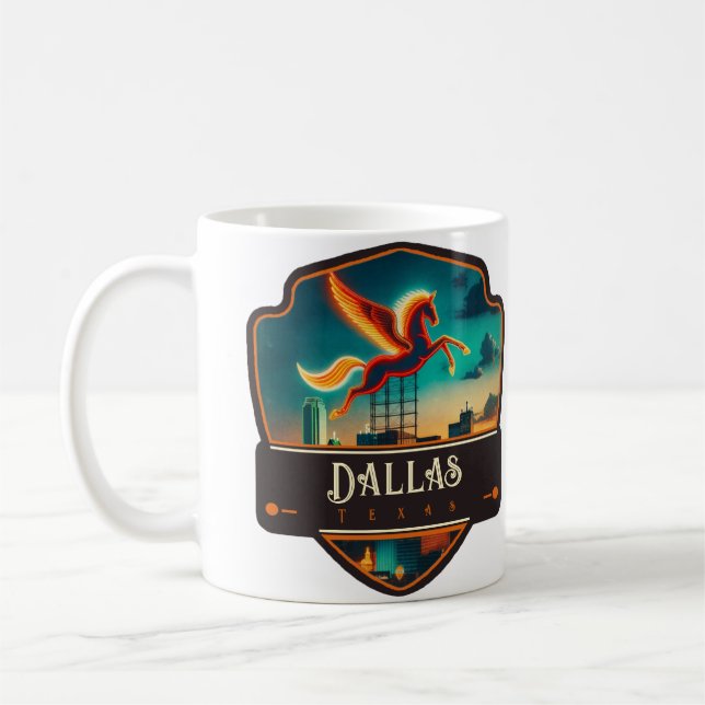 Mug Dallas, Texas | Vintage (Gauche)