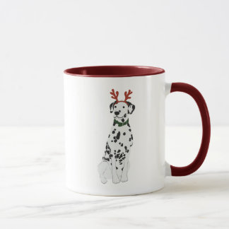 Mug dalmate avec bandeau Antler Reindeer