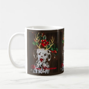 Mug Dalmatie de Noël
