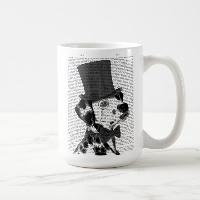 Mug Dalmatien, Hound officiel et Casquette (Droite)