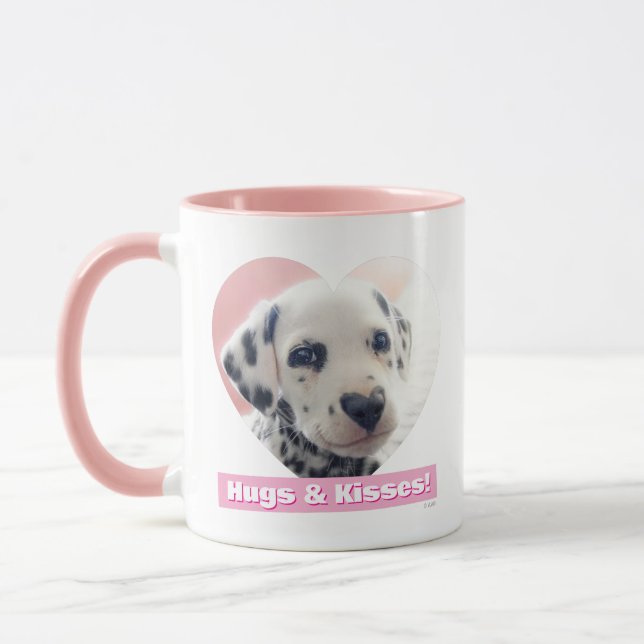 Mug Dalmatien Nez de Coeur (Gauche)