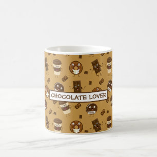 Mug d'amant au chocolat