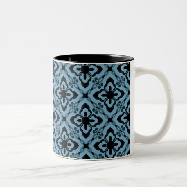 Mug Damas, bleu clair (Droit)