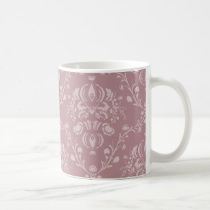 Mug Damas violet et blanc