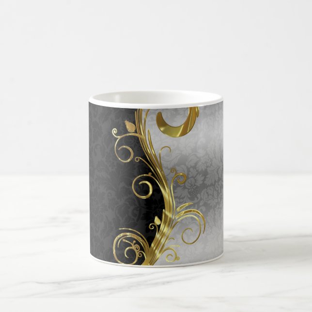 Mug Damask & Swirl (Centre)