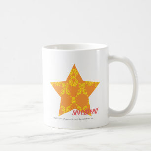 Mug Damassé 3 jaune-orange