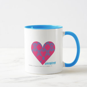 Mug Damassé 4 Aqua-Magenta