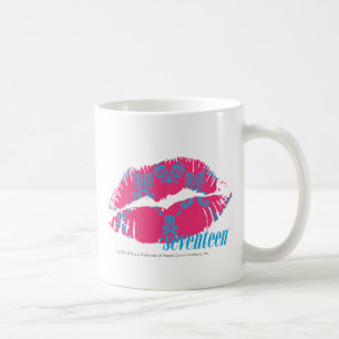 Mug Damassé Aqua-Magenta