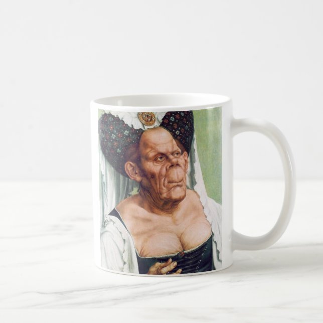 Mug Dame âgée laide par Quentin Massys (Droite)