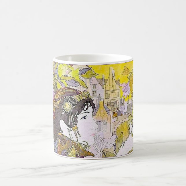 Mug Dame Art Nouveau (Centre)
