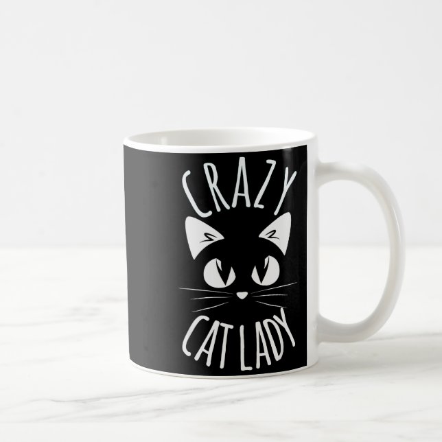 Mug Dame aux chats folle Maman à fourrure drôle Fête d (Droite)